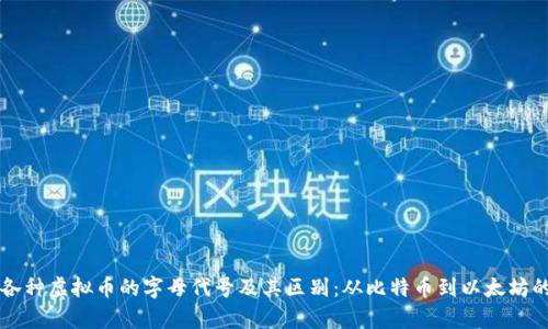 深入了解各种虚拟币的字母代号及其区别：从比特币到以太坊的全景解析