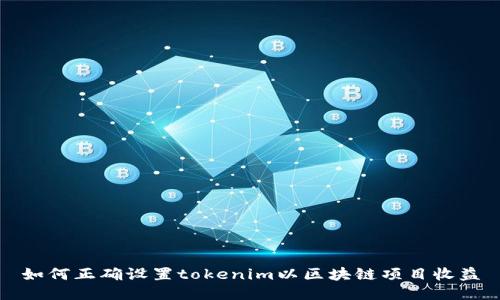 如何正确设置tokenim以区块链项目收益